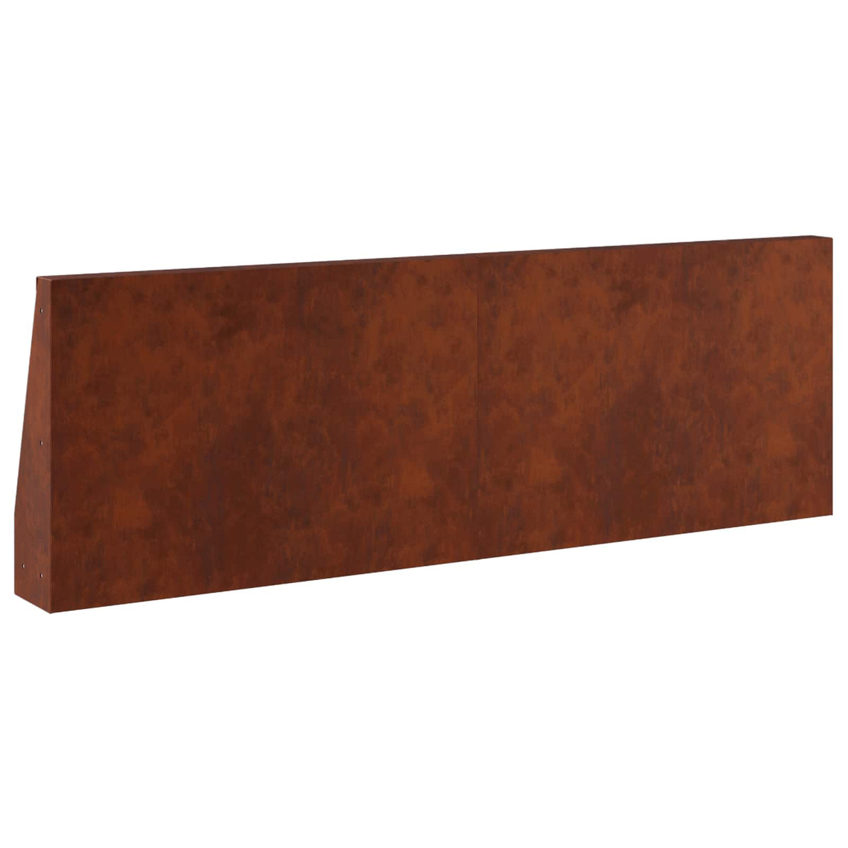 Støttemur 6 stk. 60 x 12 x 50 cm Cortenstål Rusten