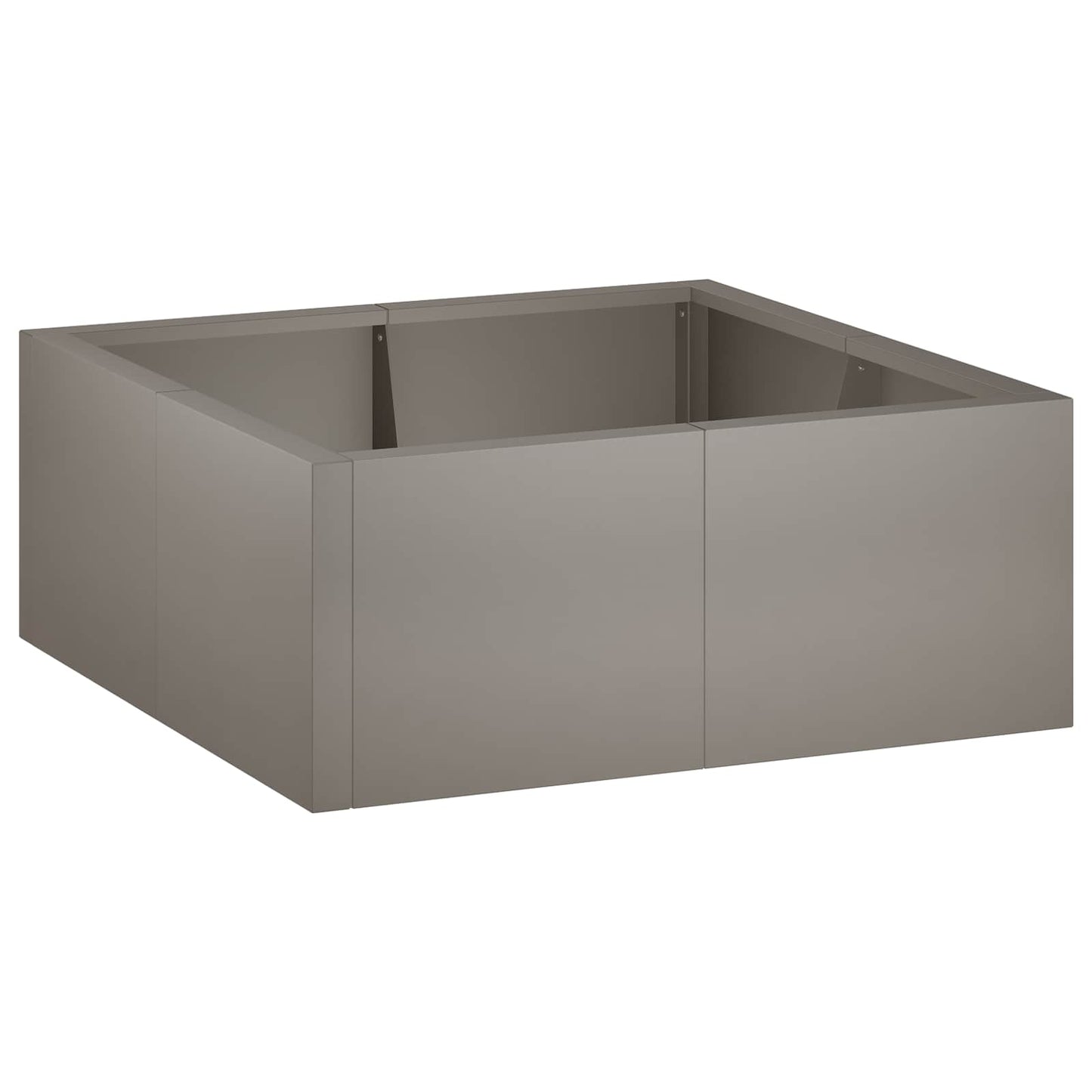 Støttemur 4 stk. 100 x 100 x 30 cm Cortenstål Rusten