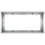 Støttemur 6 stk. 200 x 100 x 50 cm Galvaniseret stål Sølv