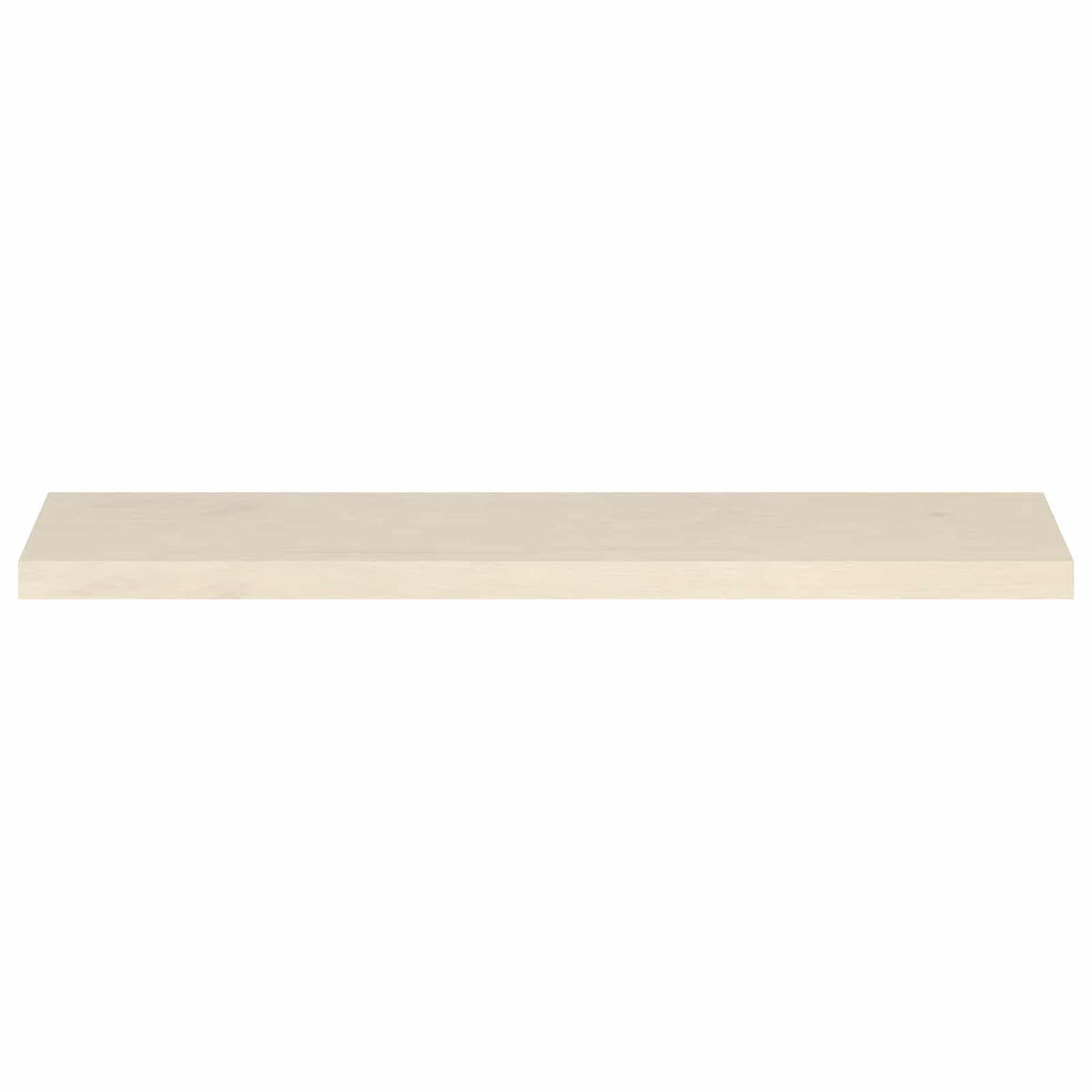 Trappe Tread 2 stk. 120 x 30 x 2 cm Hvid Massivt Eg Træ
