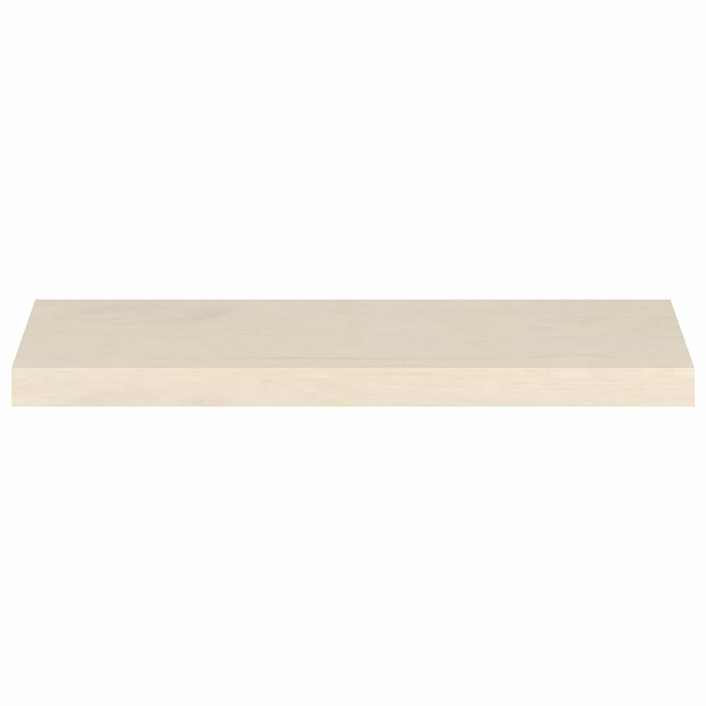 Trappe Tread 8 stk. 80 x 30 x 2 cm Hvid Massivt Eg Træ