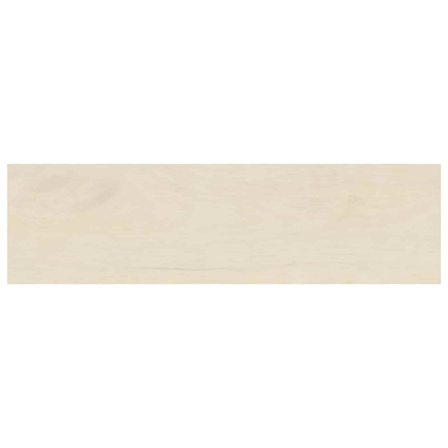Trappe Tread 12 stk. 90 x 25 x 2 cm Hvid Massivt Eg Træ