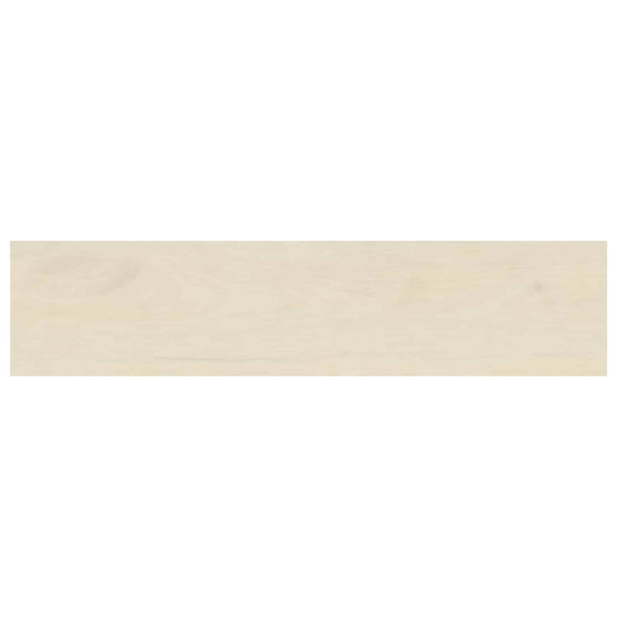 Trappe Tread 20 stk. 120 x 25 x 2 cm Hvid Massivt Eg Træ