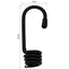 Bungee Snore med Krog 10 mm Sort PP og gummi