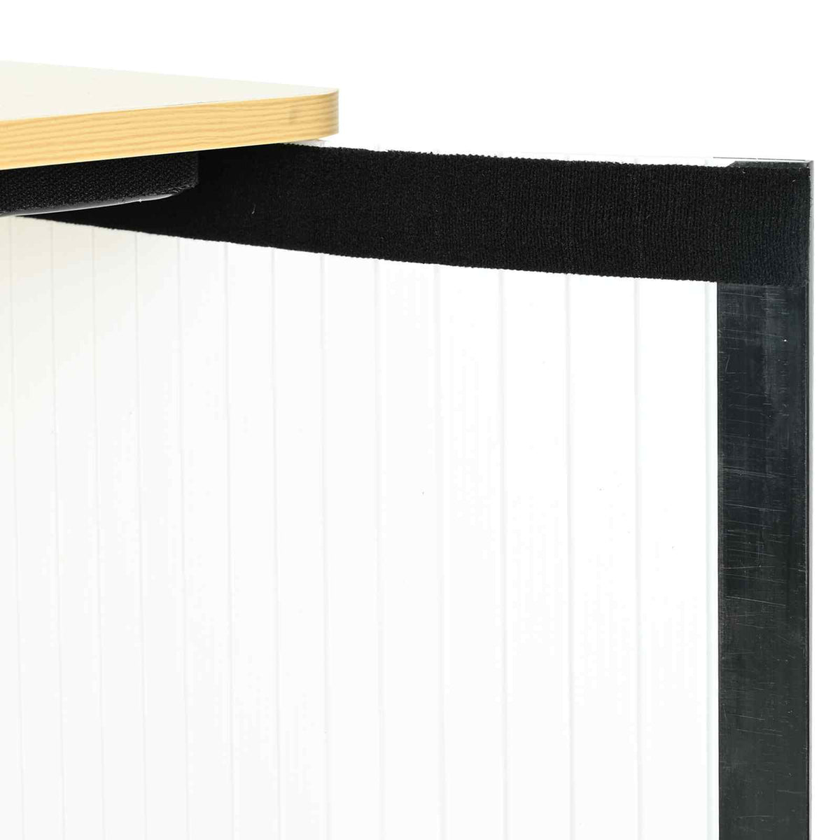Messebord Lys brun og hvid 80 x 40 x 93 cm