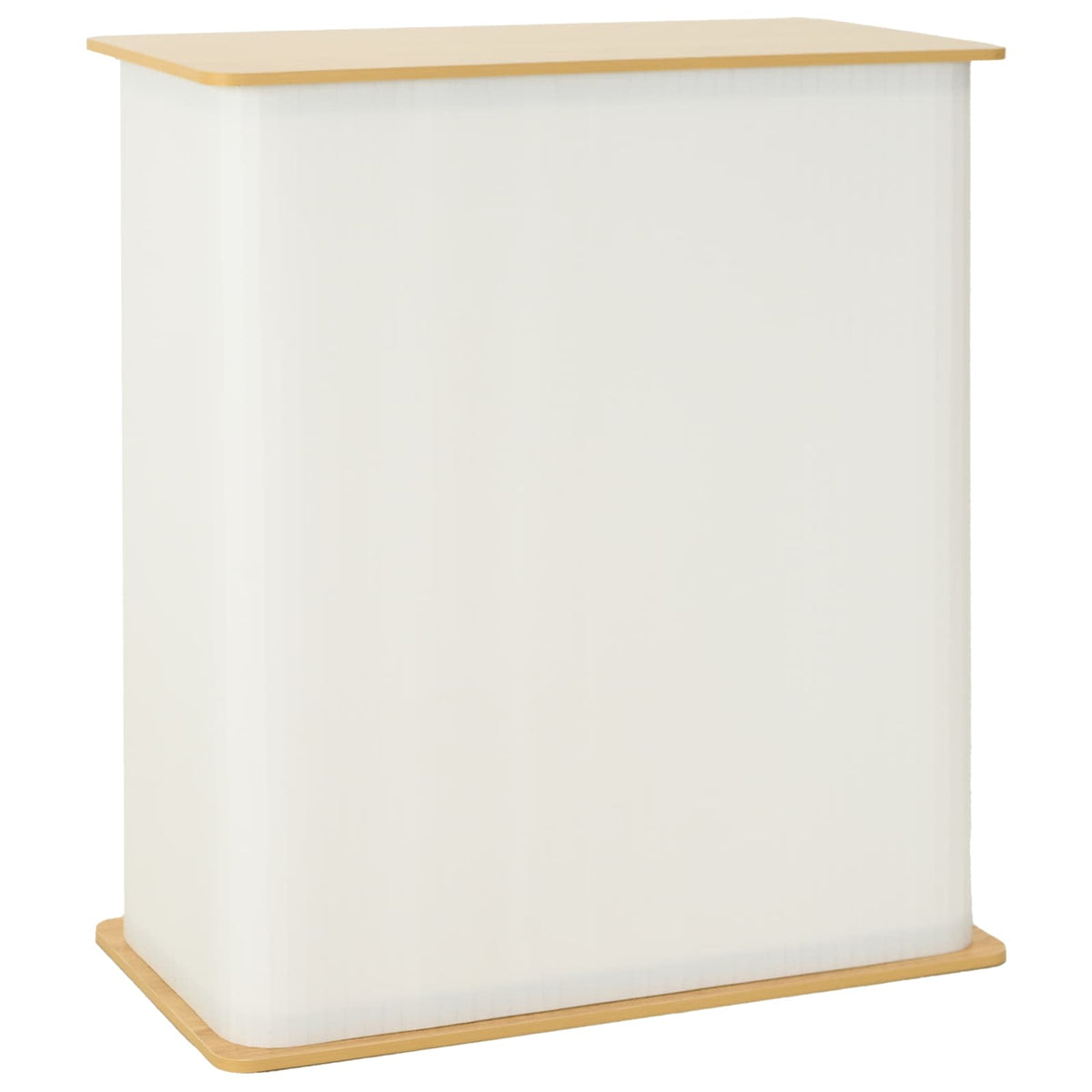 Messebord Lys brun og hvid 80 x 40 x 93 cm