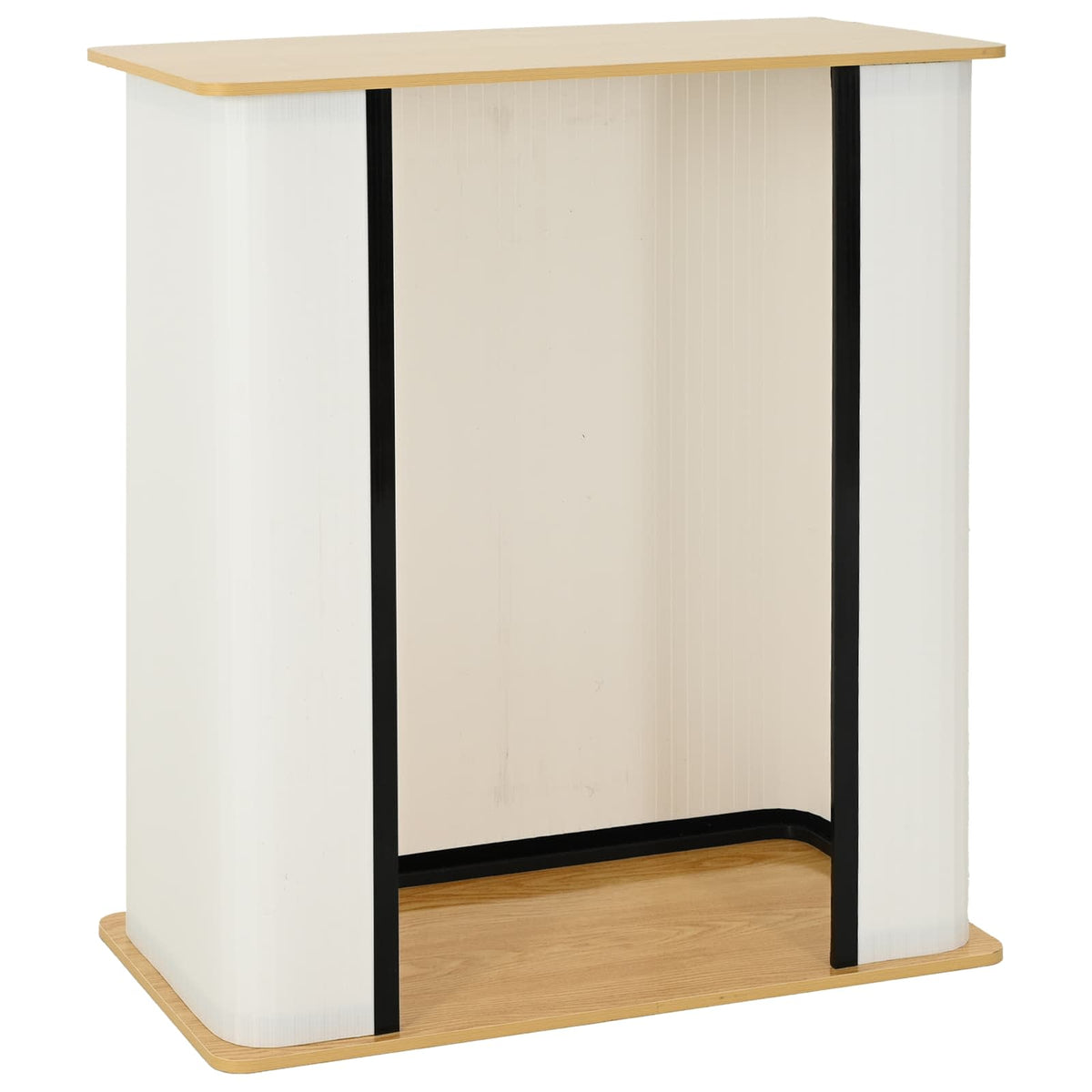 Messebord Lys brun og hvid 80 x 40 x 93 cm