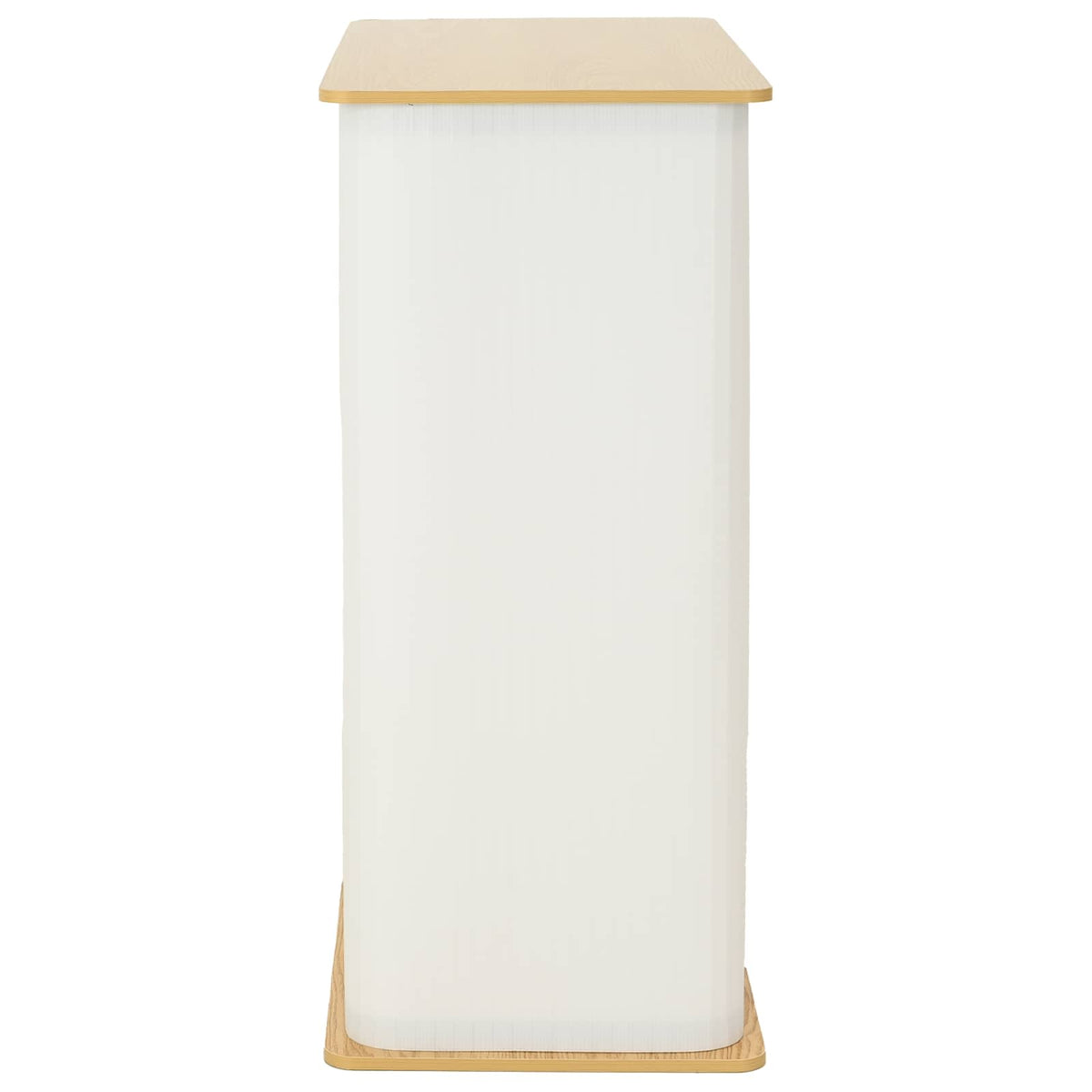Messebord Lys brun og hvid 80 x 40 x 93 cm