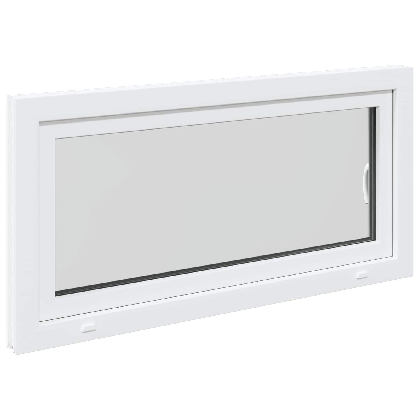 Kældervindue RISOR 120 x 50 cm PVC og glas