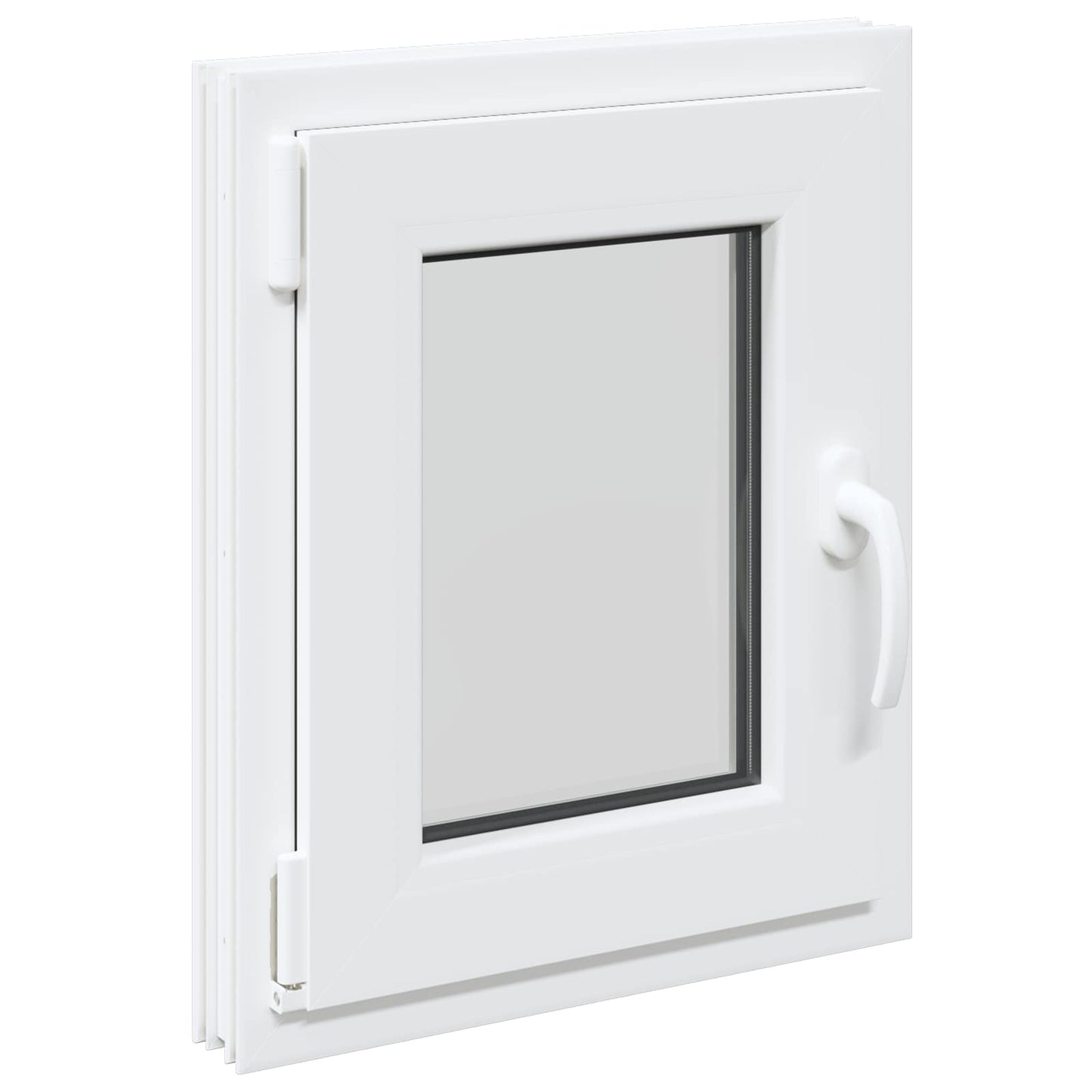 Kældervindue RISOR 50 x 55 cm PVC og glas