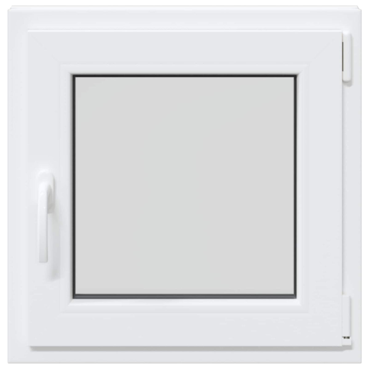 Kældervindue RISOR 55 x 55 cm PVC og glas