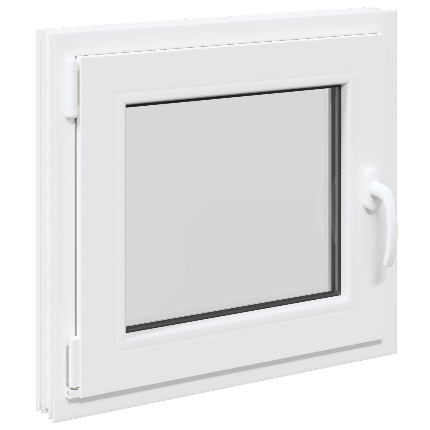 Kældervindue RISOR 60 x 55 cm PVC og glas
