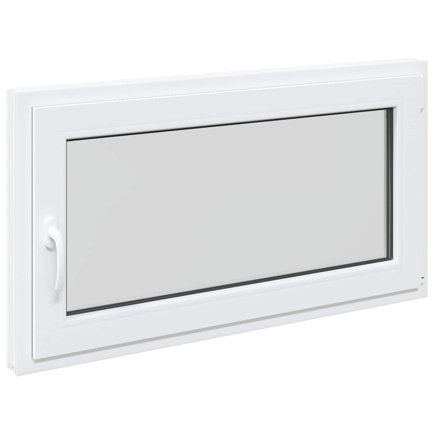 Kældervindue RISOR 110 x 55 cm PVC og glas