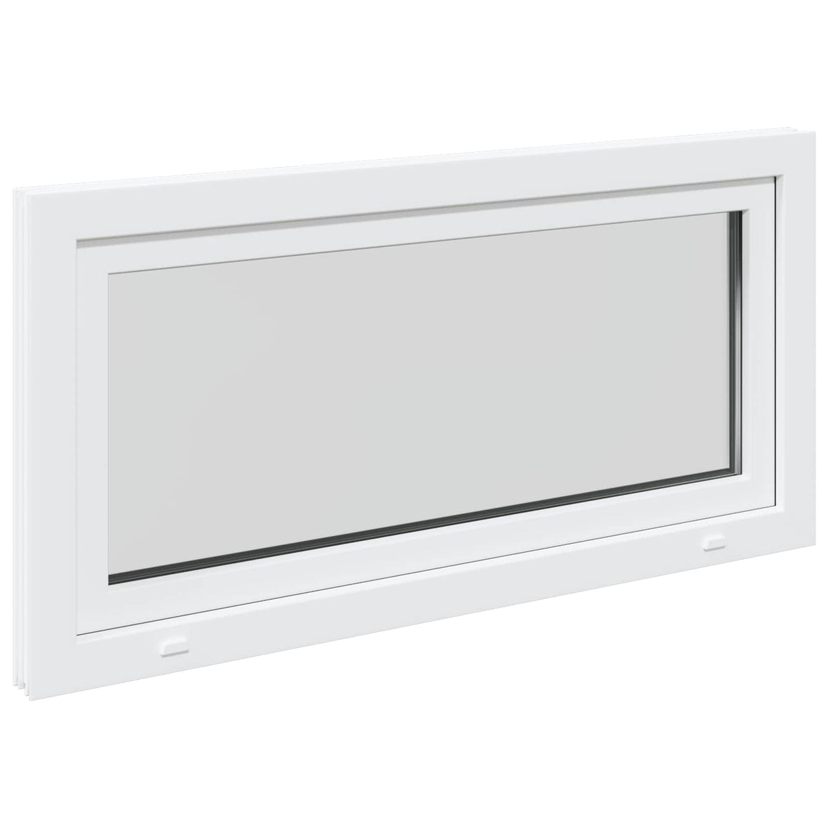 Kældervindue RISOR 50 x 55 cm PVC og glas