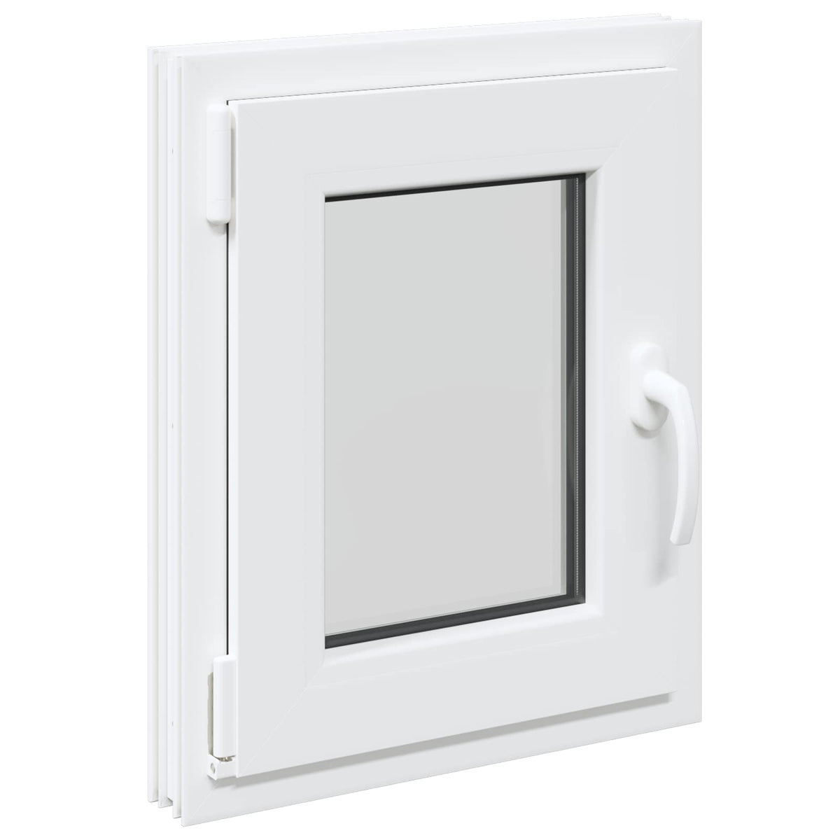 Kældervindue RISOR 40 x 60 cm PVC og glas