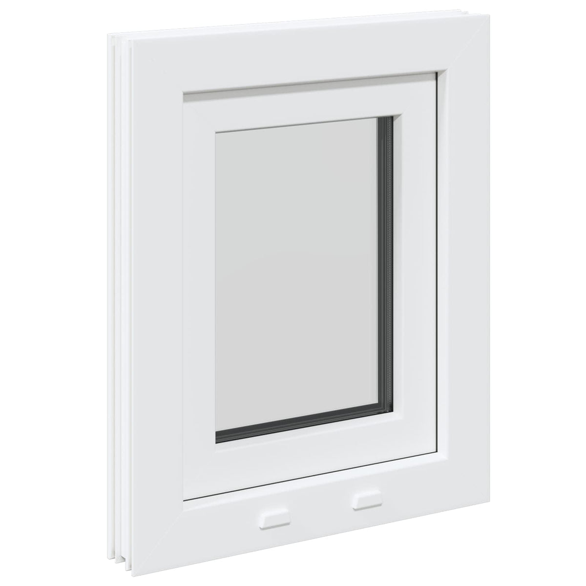 Kældervindue RISOR 40 x 60 cm PVC og glas