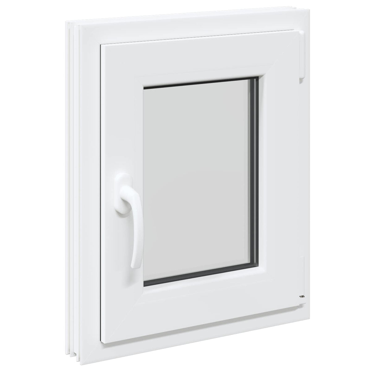 Kældervindue RISOR 50 x 60 cm PVC og glas