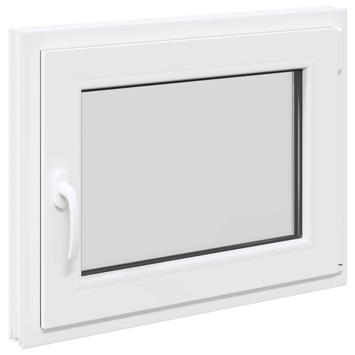 Kældervindue RISOR 70 x 60 cm PVC og glas