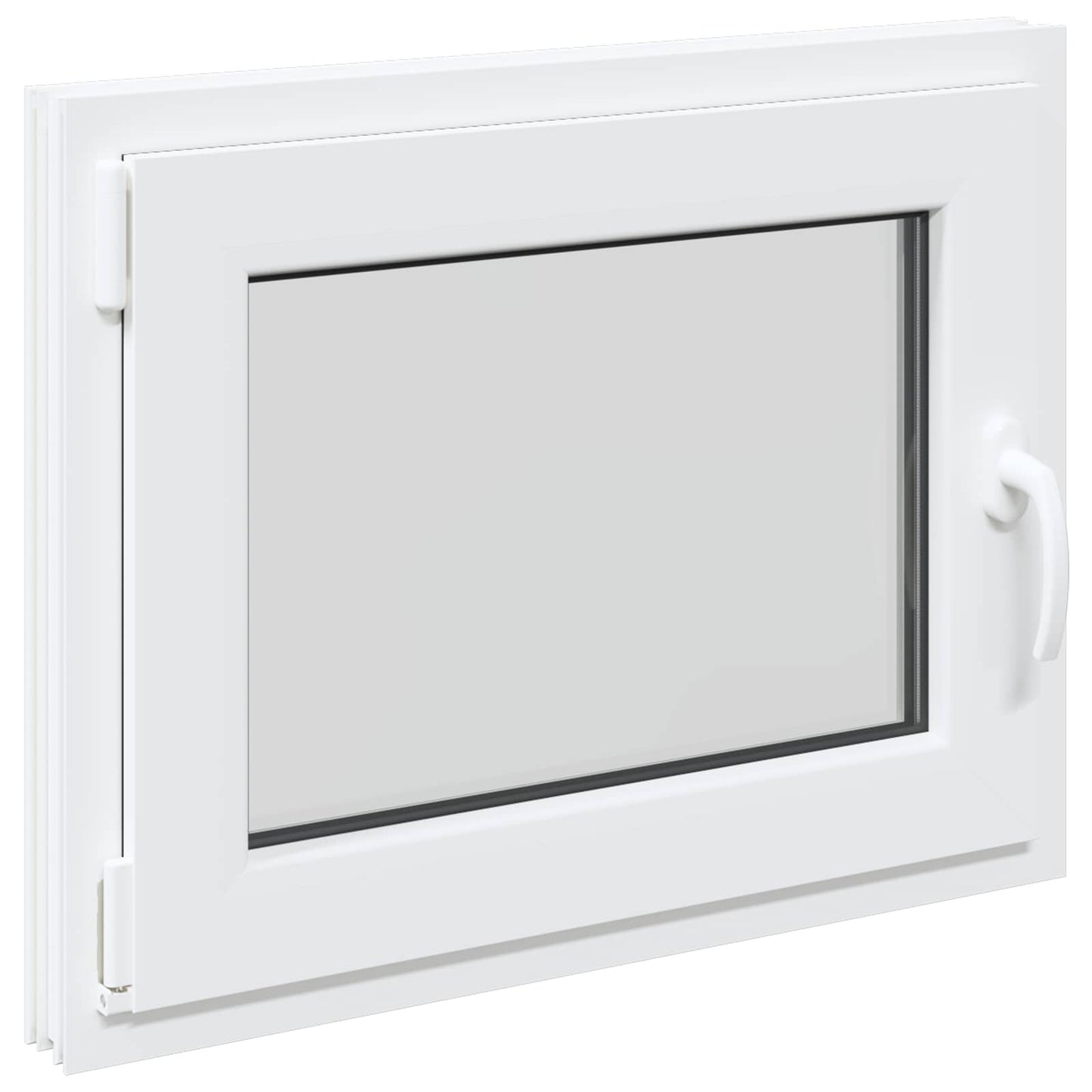 Kældervindue RISOR 70 x 60 cm PVC og glas