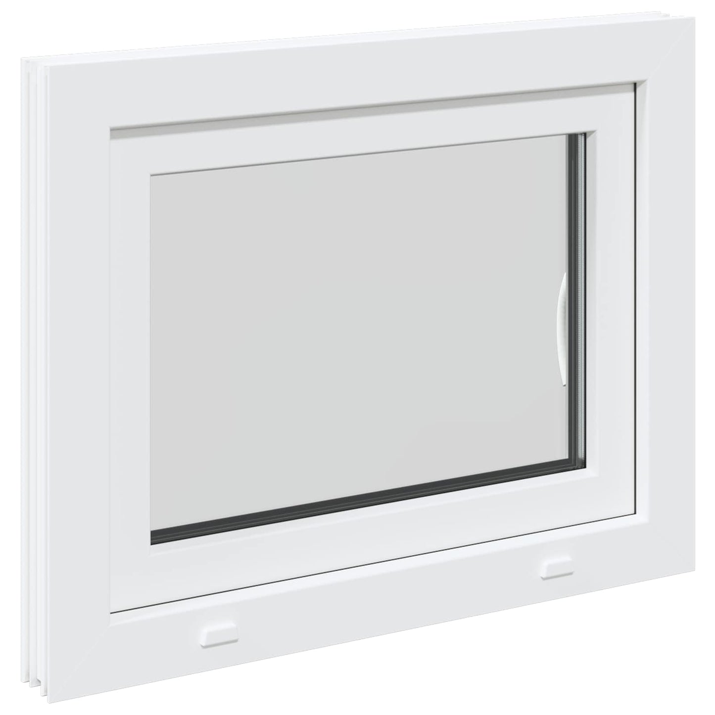 Kældervindue RISOR 70 x 60 cm PVC og glas