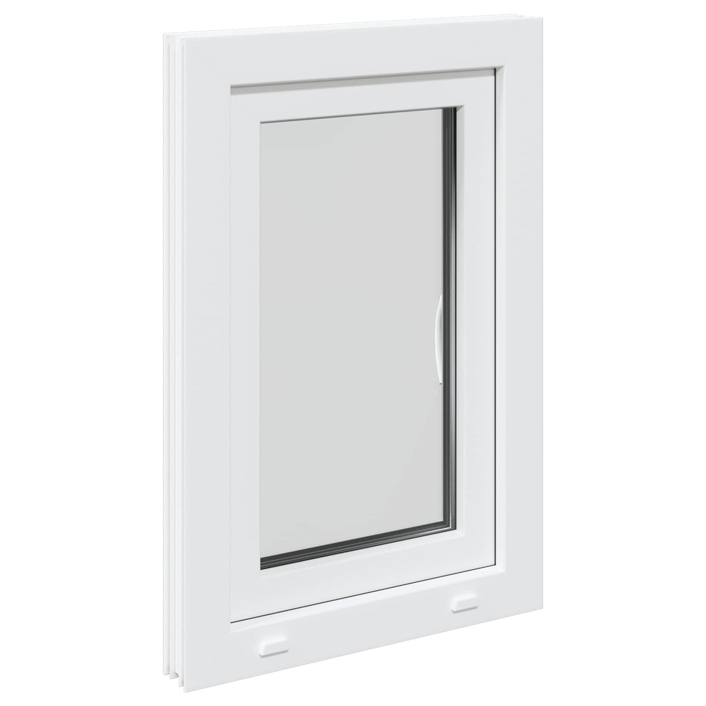 Kældervindue RISOR 40 x 70 cm PVC og glas
