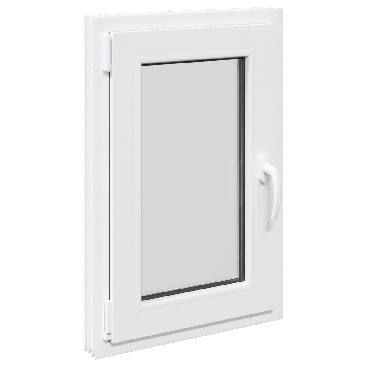 Kældervindue RISOR 50 x 70 cm PVC og glas