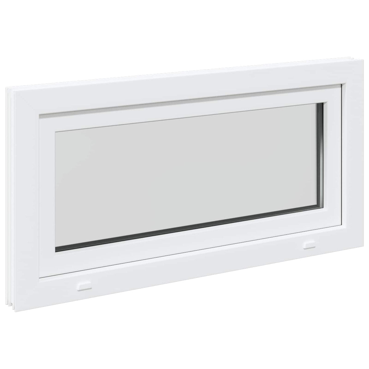 Kældervindue RISOR 50 x 55 cm PVC og glas