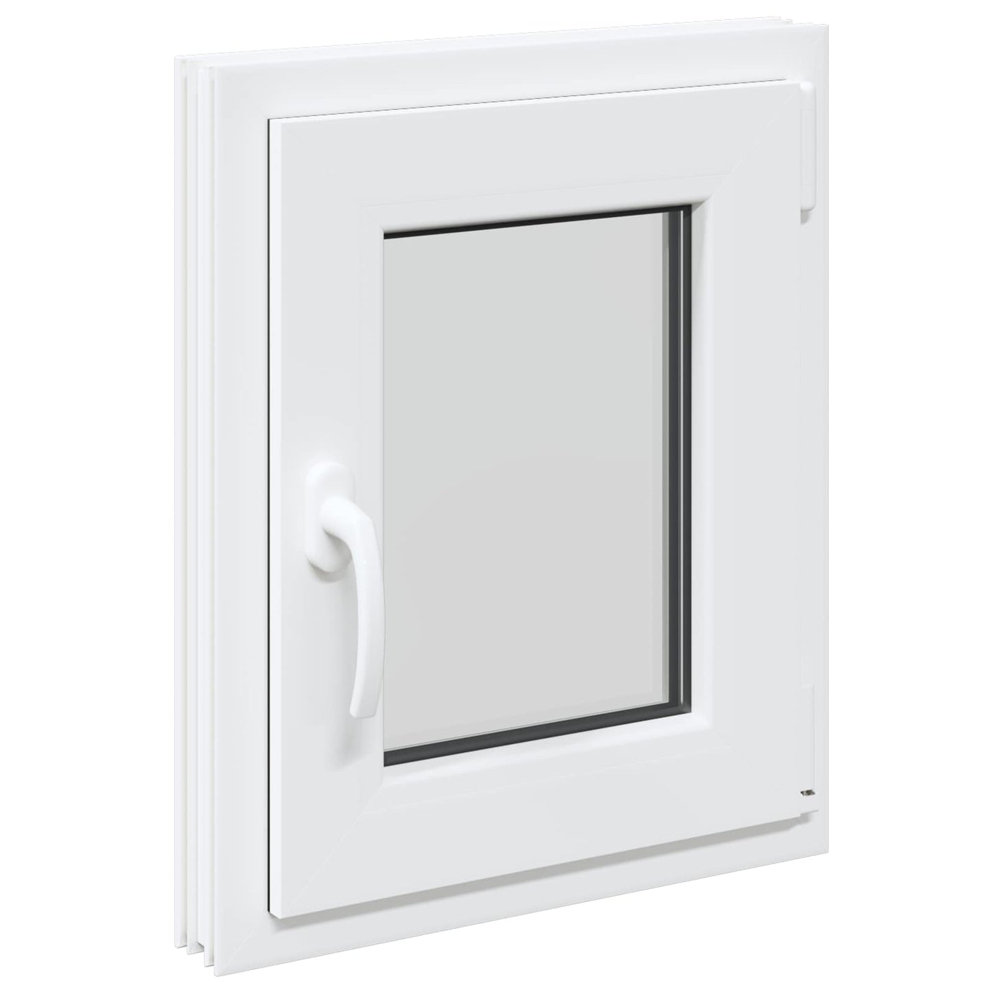 Kældervindue RISOR 50 x 55 cm PVC og glas