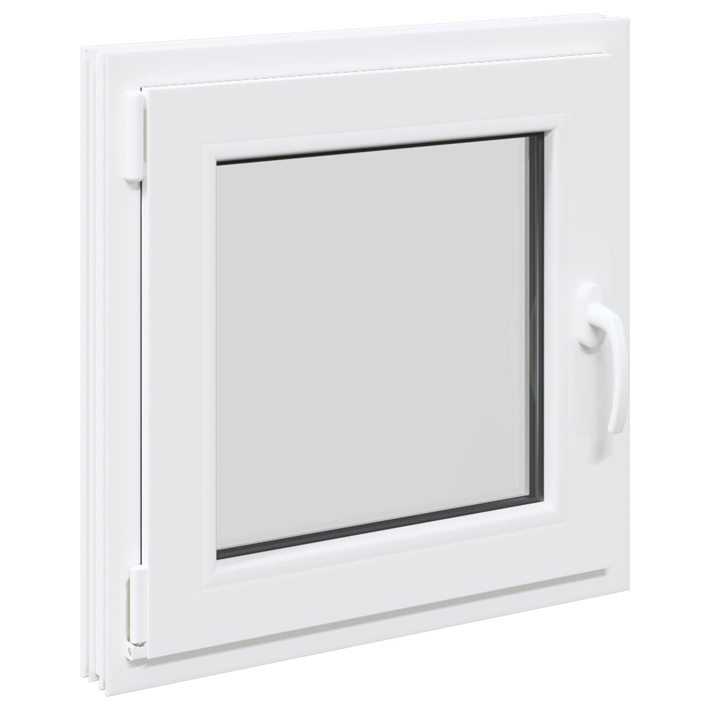 Kældervindue RISOR 55 x 55 cm PVC og glas