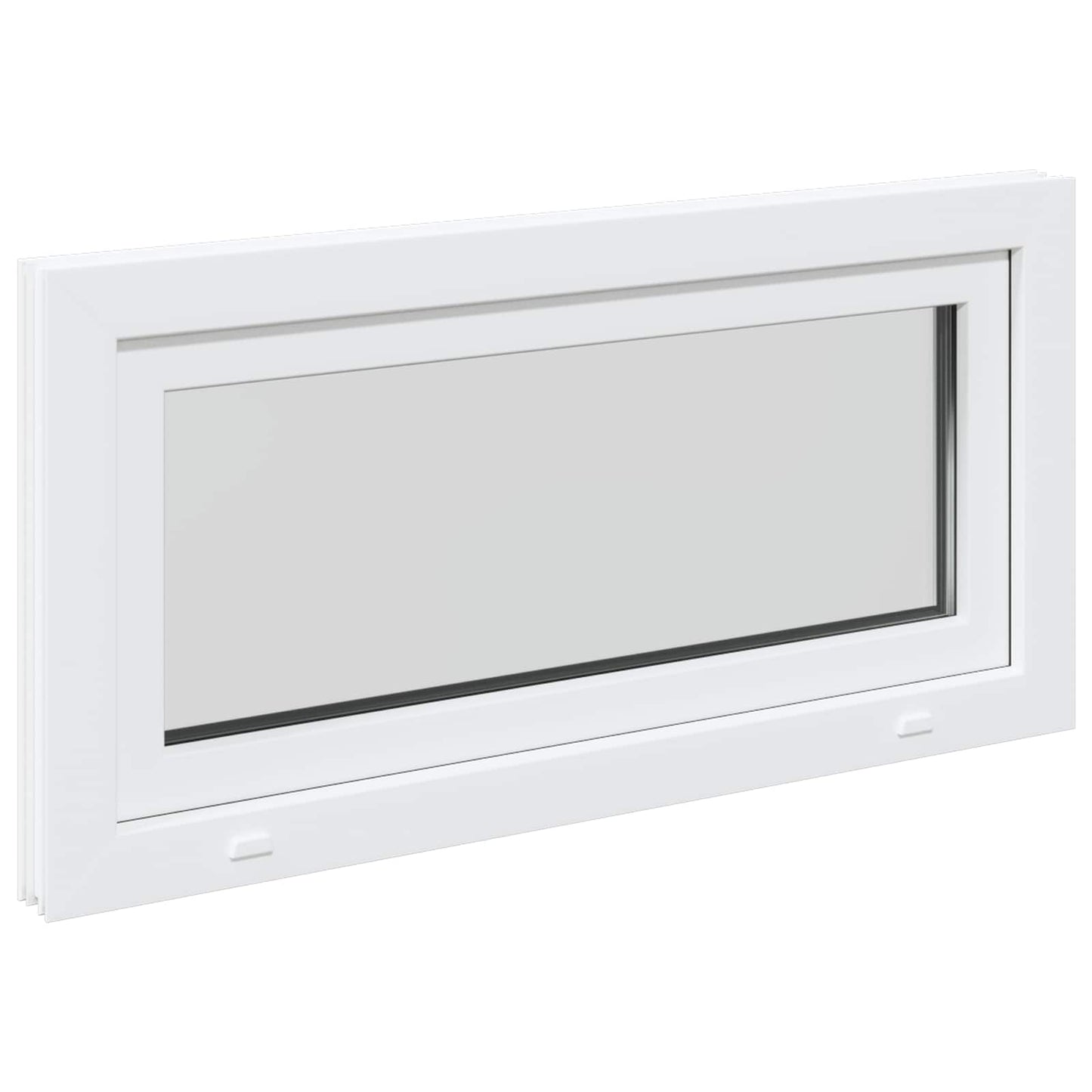 Kældervindue RISOR 100 x 55 cm PVC og glas