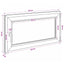 Kældervindue RISOR 110 x 55 cm PVC og glas