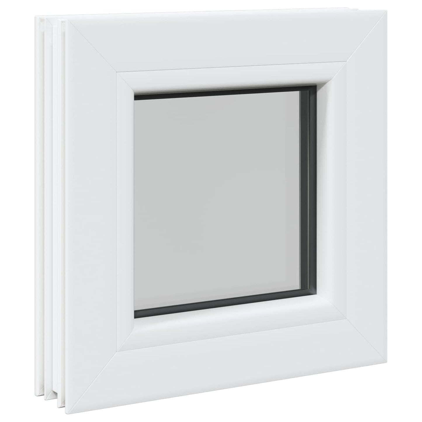 Kælder Vindue RISOR 30 x 30 cm PVC og glas