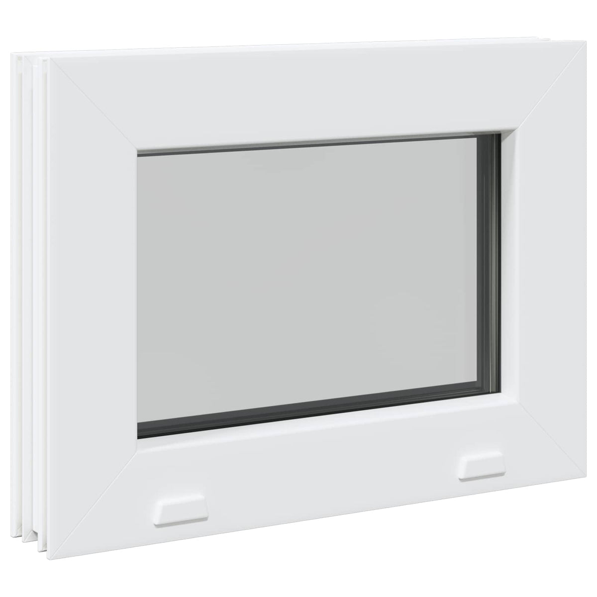 Kælder Vindue RISOR 35 x 30 cm PVC og glas