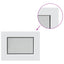 Kælder Vindue RISOR 40 x 35 cm PVC og glas