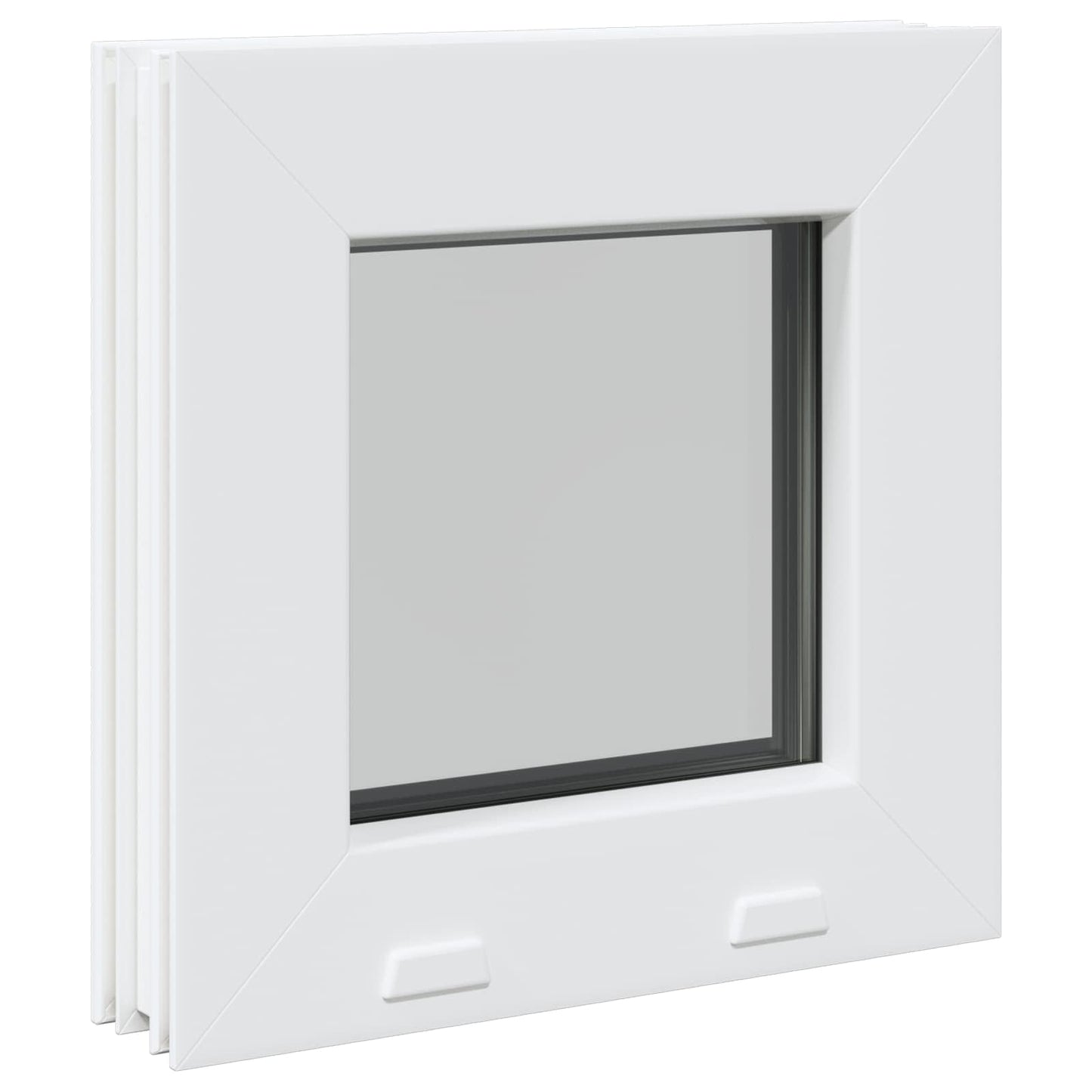 Kælder Vindue RISOR 30 x 30 cm PVC og glas
