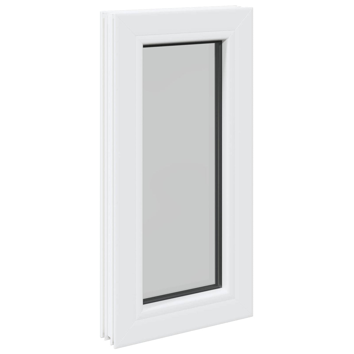 Kælder Vindue RISOR 30 x 55 cm PVC og glas