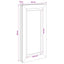 Kælder Vindue RISOR 35 x 70 cm PVC og glas