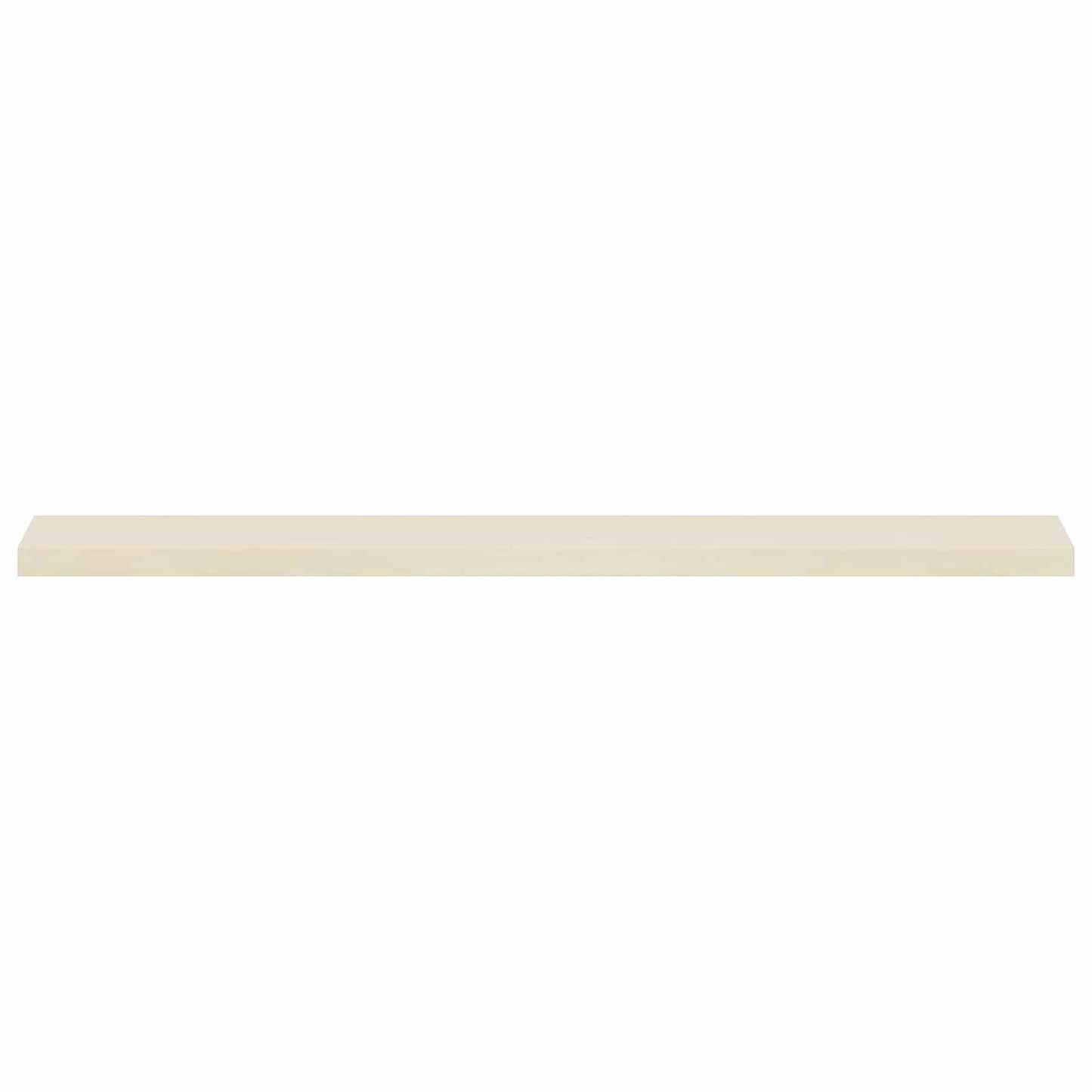 Vindueskarme 2 stk. Hvid 140 x 15 x 2 cm Massivt Eg Træ
