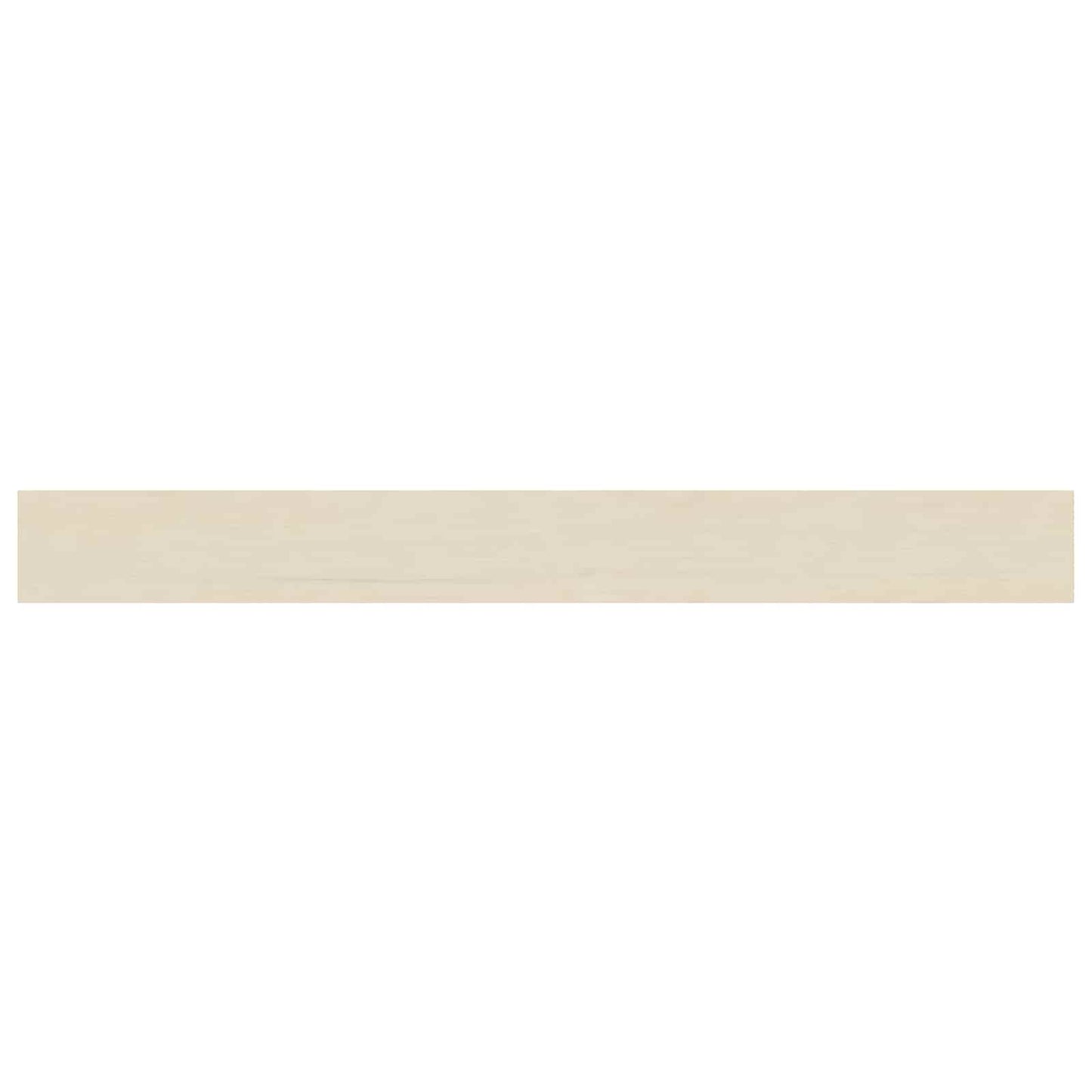 Vindueskarme 2 stk. Hvid 140 x 15 x 2 cm Massivt Eg Træ