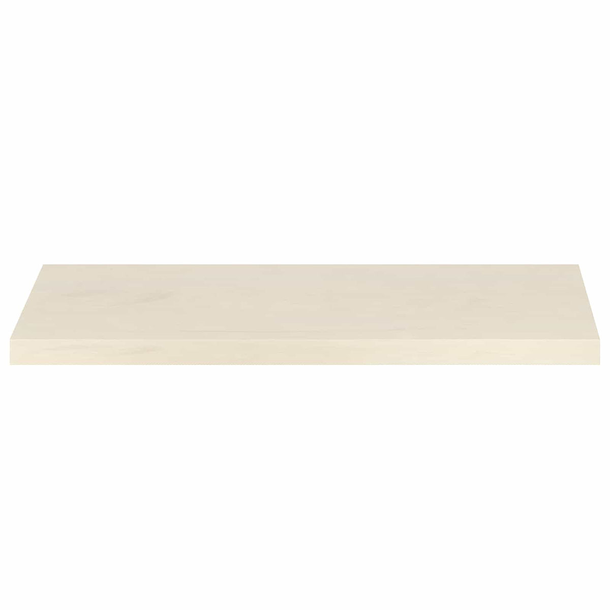 Vindueskarme 2 stk. Hvid 100 x 40 x 2 cm Massivt Eg Træ