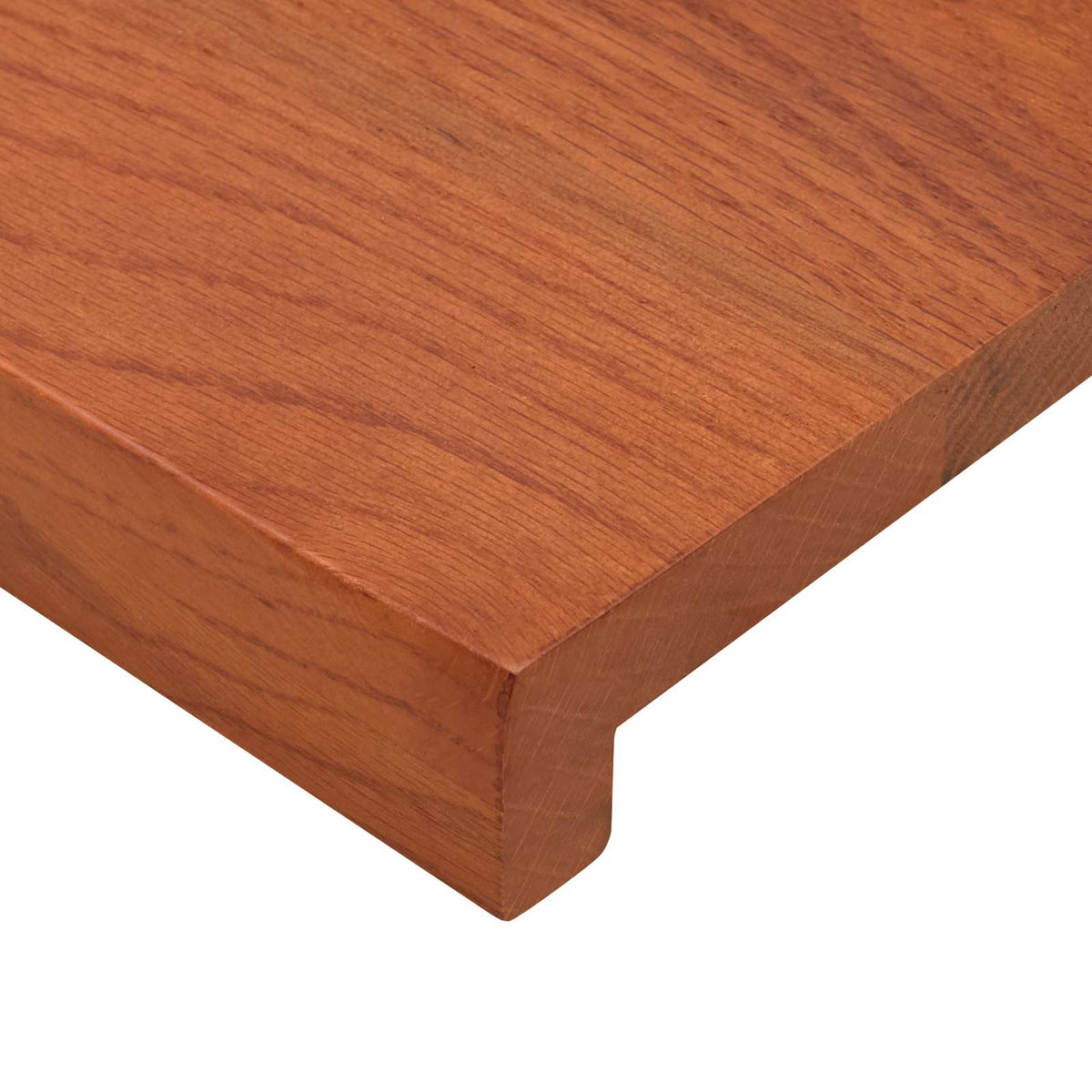 Vindueskarme 2 stk. Brun 140 x 25 x 2 cm Massivt Eg Træ