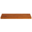 Vindueskarme 2 stk. Brun 80 x 40 x 2 cm Massivt Eg Træ