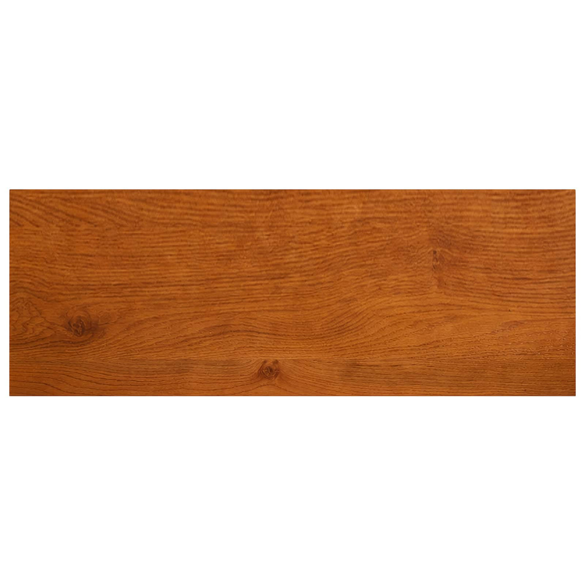 Vindueskarme 2 stk. Brun 120 x 40 x 2 cm Massivt Eg Træ