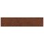 Vindueskarme 2 stk. Mørk Brun 70 x 15 x 2 cm Massivt Eg Træ