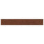 Vindueskarme 2 stk. Mørk Brun 110 x 20 x 2 cm Massivt Eg Træ