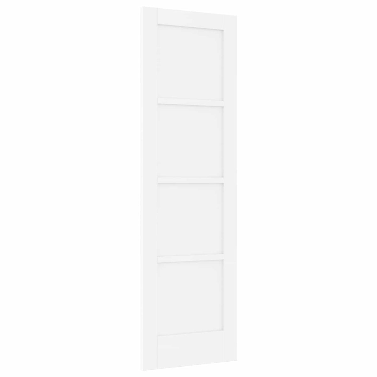 Indvendig Dør 61 x 198,5 cm Krydsfinér Hvid
