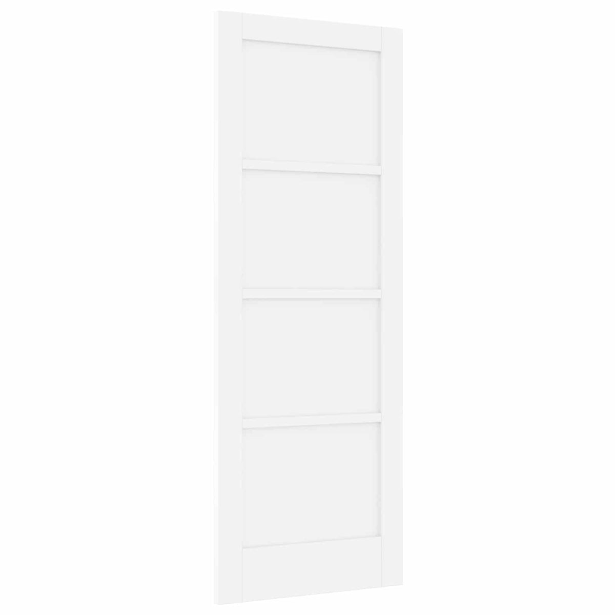 Indvendig Dør 73,5 x 198,5 cm Krydsfinér Hvid