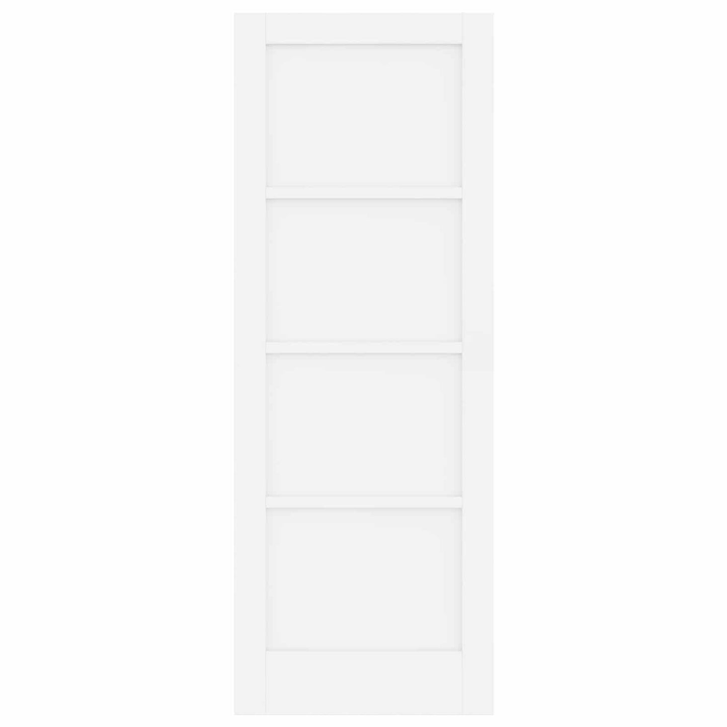 Indvendig Dør 73,5 x 198,5 cm Krydsfinér Hvid