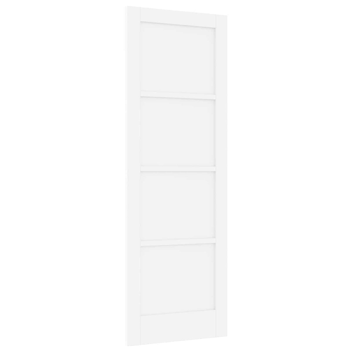 Indvendig Dør 73,5 x 211 cm Krydsfinér Hvid