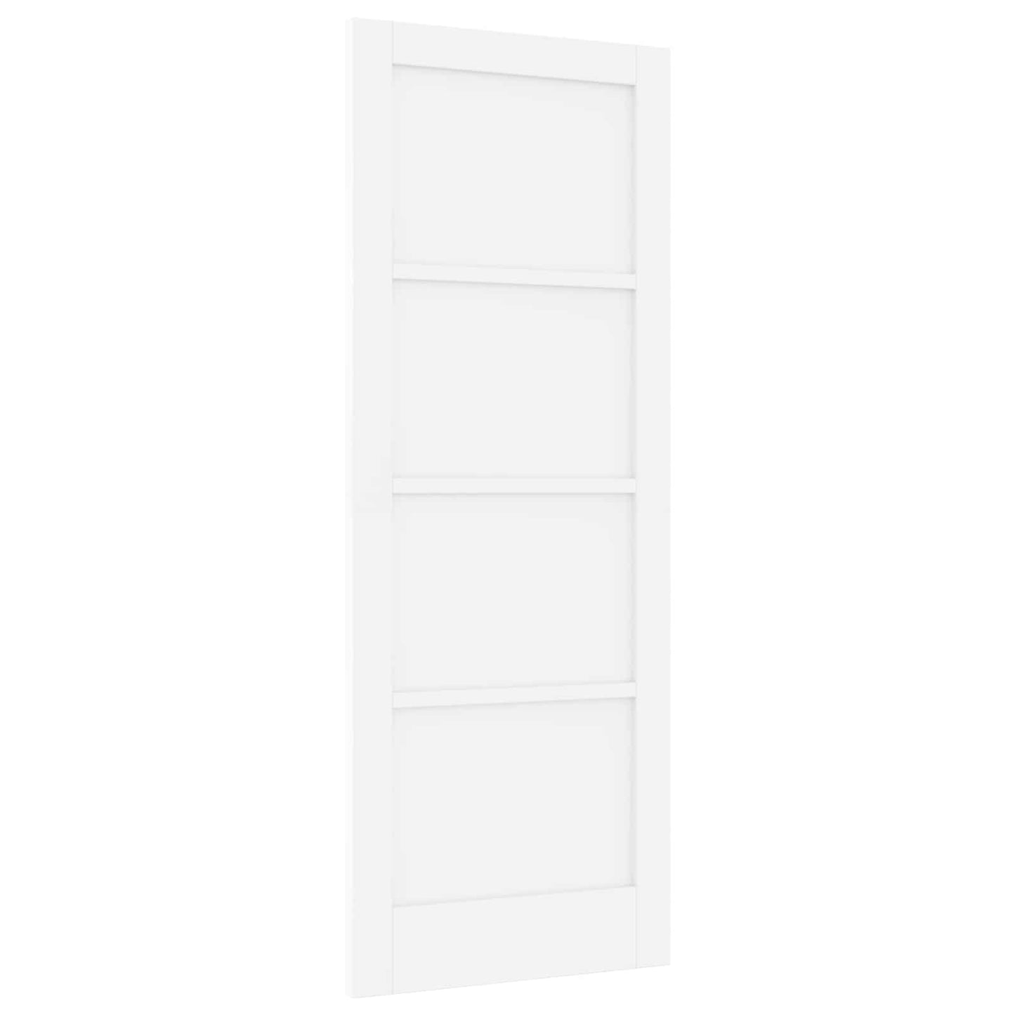 Indvendig Dør 78 x 202 cm Krydsfinér Hvid